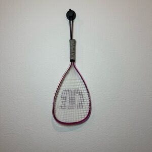 Wilson Pink and Gray Racquet Ball Racket